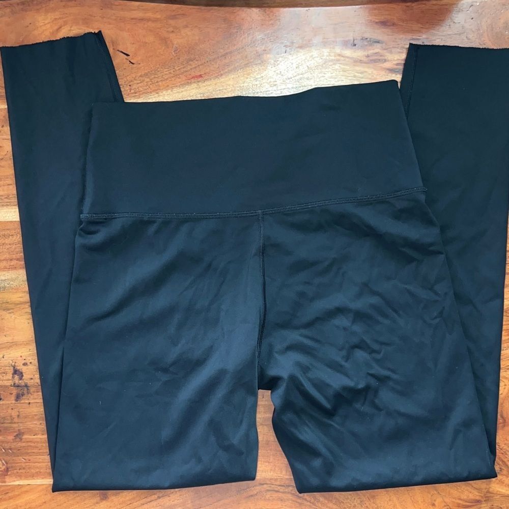 Aerie Midnight Black Leggings size large women's athletic stretch